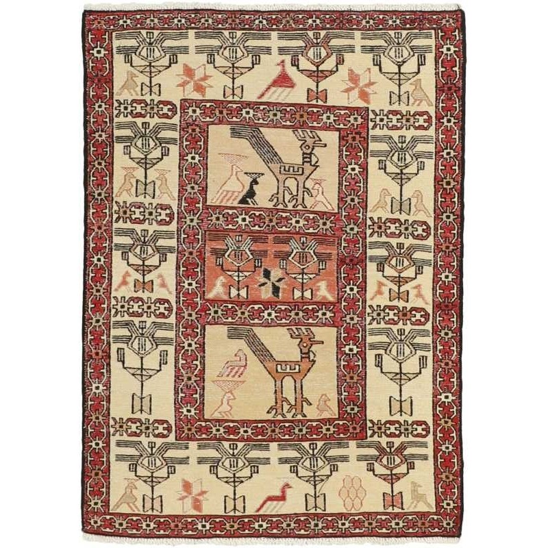 tappeto persia sumak shahsavan cm 70x98 