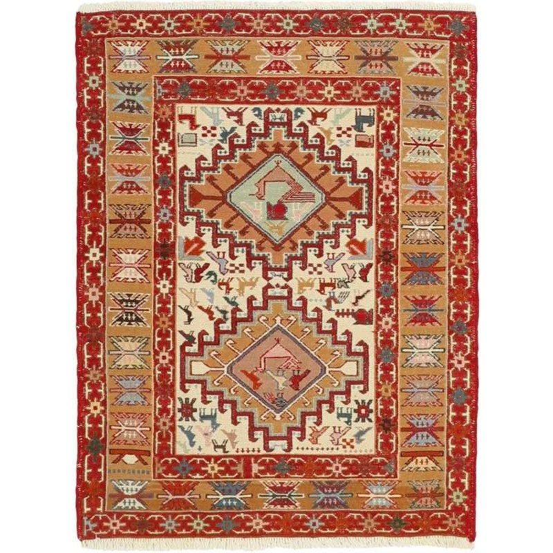 tappeto persia sumak shahsavan cm 68x90 