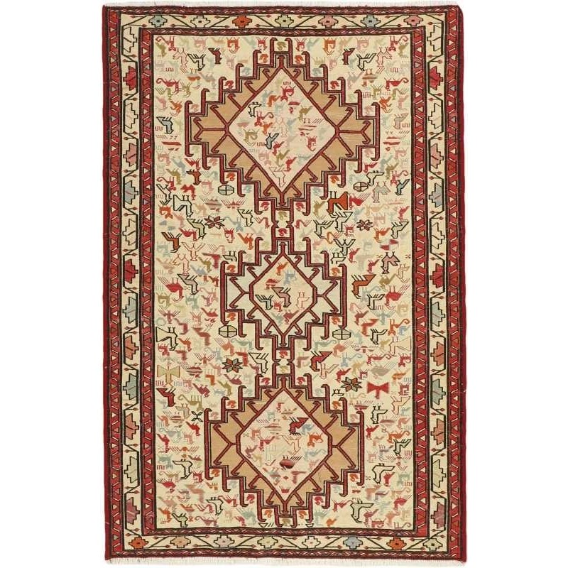 tappeto persia sumak shahsavan cm 96x147 