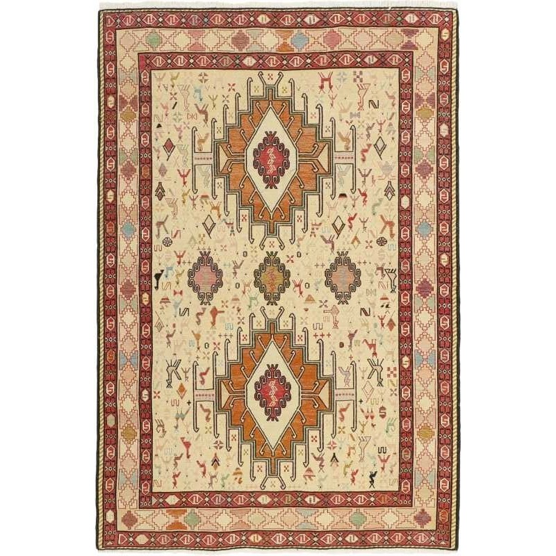 tappeto persia sumak shahsavan cm 101x154 
