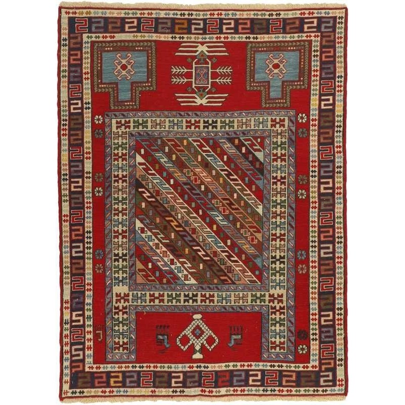 tappeto persia sumak shahsavan cm 110x148 
