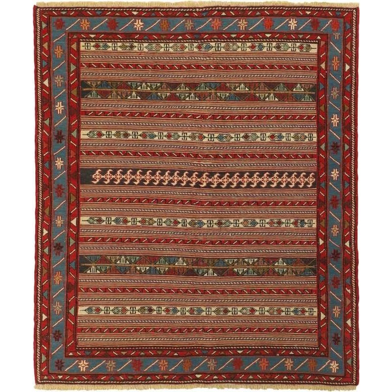 tappeto persia sumak shahsavan cm 120x140 