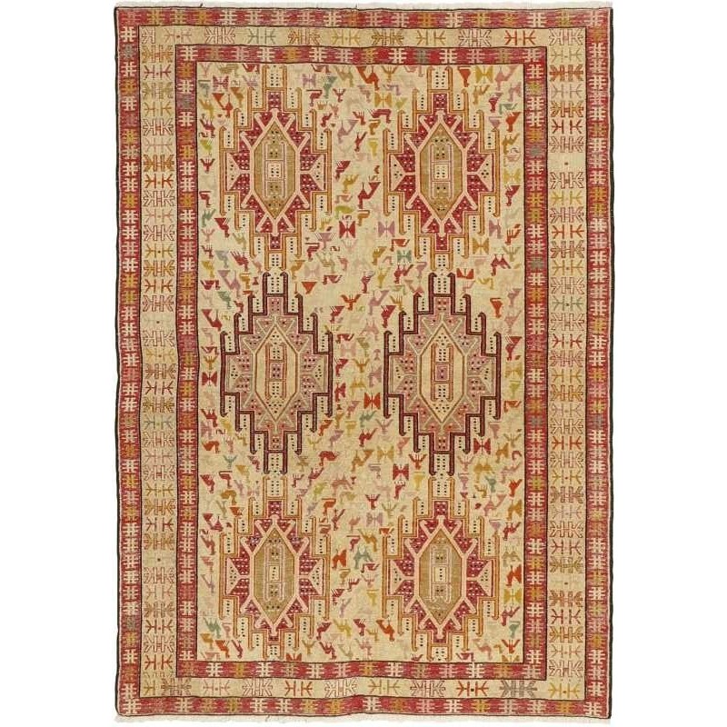 tappeto persia sumak shahsavan cm 103x144 
