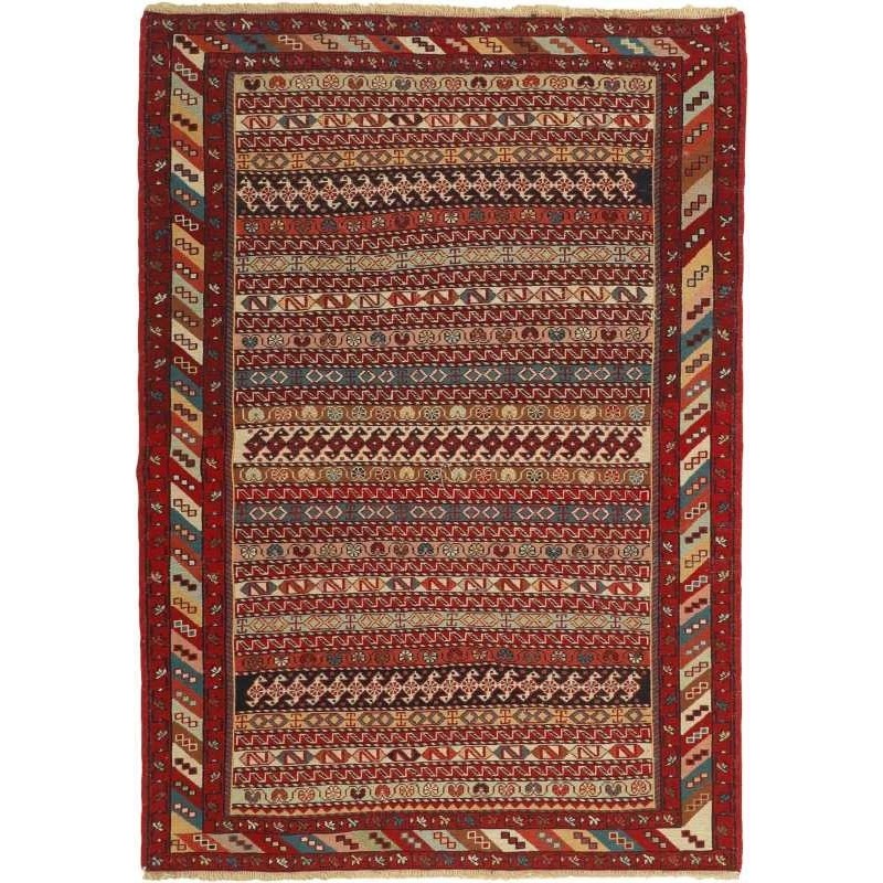 tappeto persia sumak shahsavan cm 105x147 