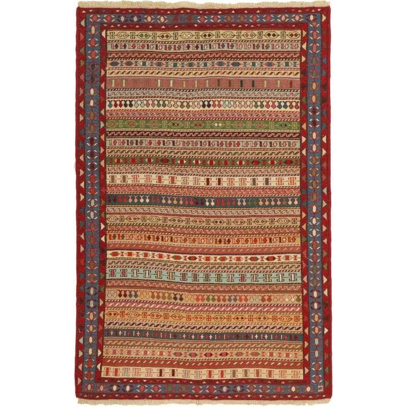 tappeto persia sumak shahsavan cm 125x190 