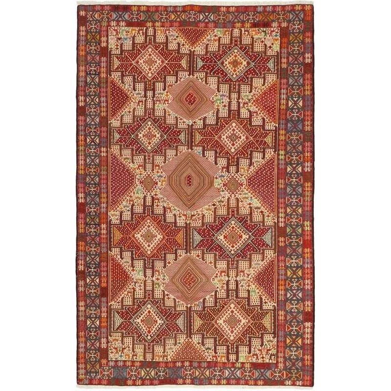tappeto persia sumak shahsavan cm 125x200 