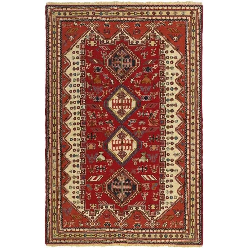 tappeto persia sumak shahsavan cm 130x198 