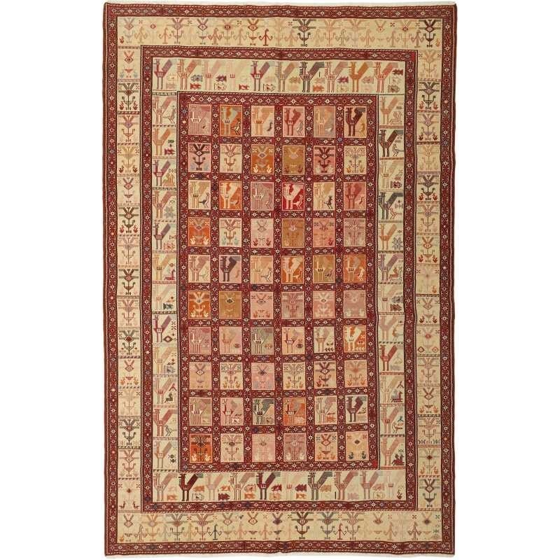 tappeto persia sumak shahsavan cm 195x292 
