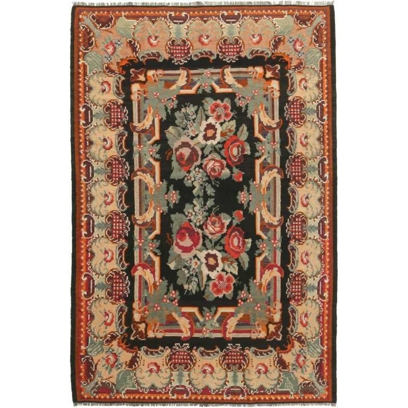 tappeto moldavia rose kelim old cm 178x276 