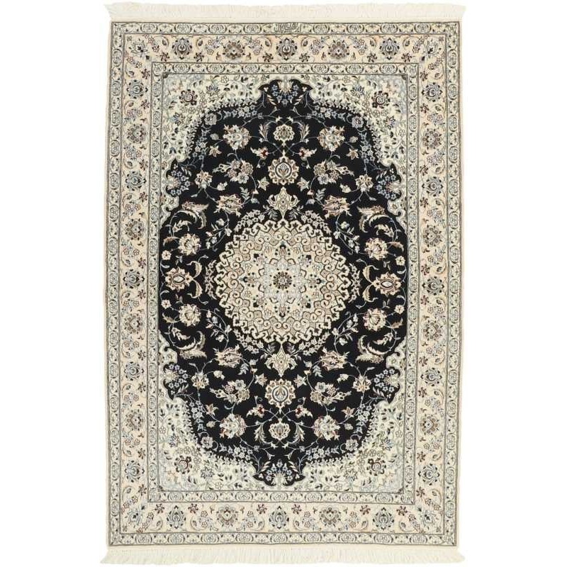 tappeto persia nain extra fine seta cm 130x194 