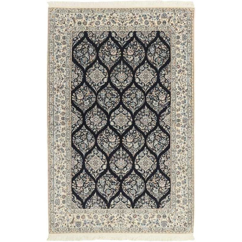 tappeto persia nain extra fine seta cm 146x233 