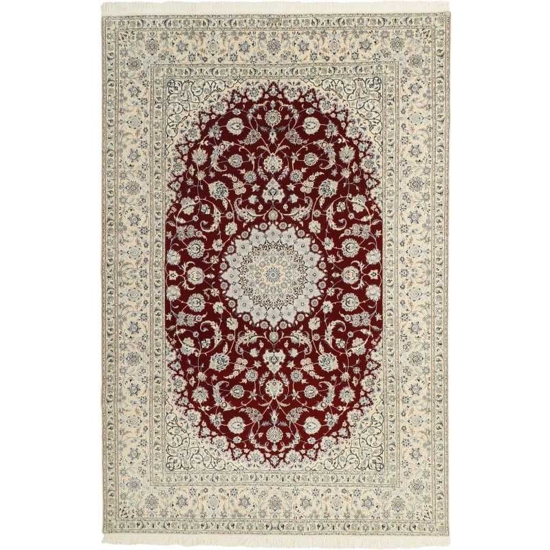 tappeto persia nain extra fine seta cm 204x310 