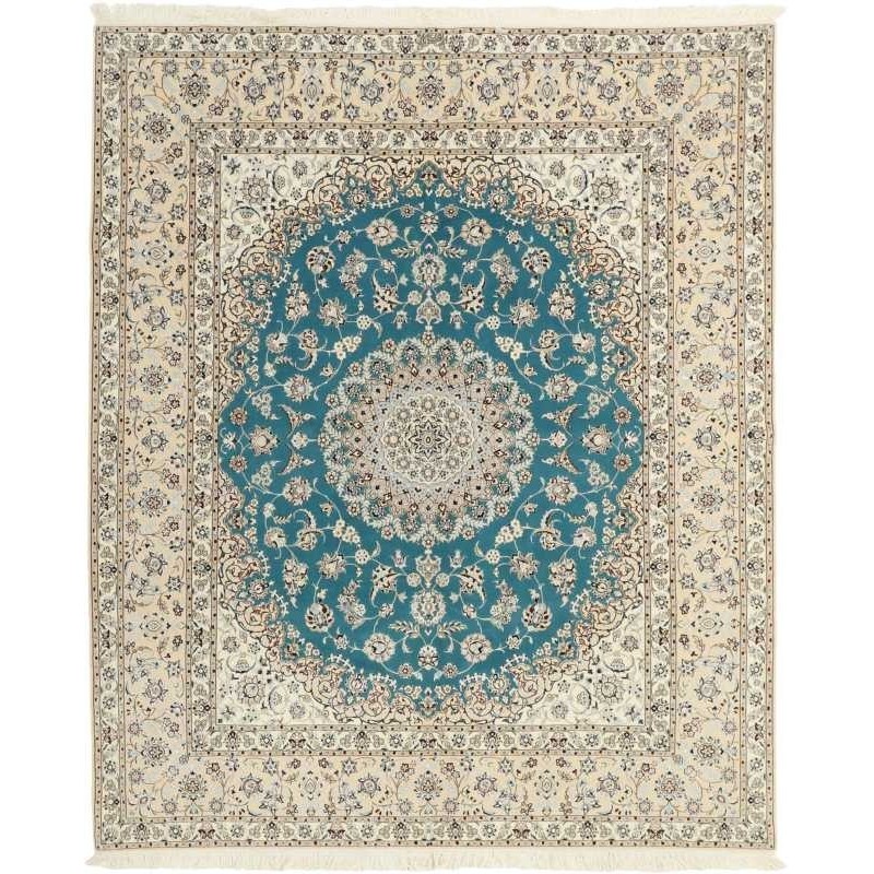 tappeto persia nain extra fine seta cm 208x248 