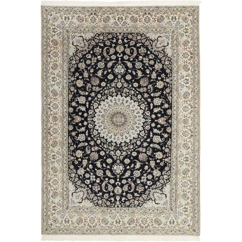 tappeto persia nain extra fine seta cm 206x313 