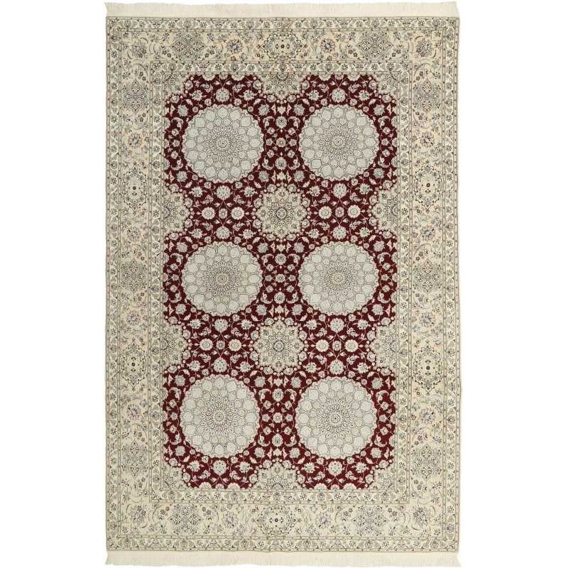 tappeto persia nain extra fine seta cm 212x318 