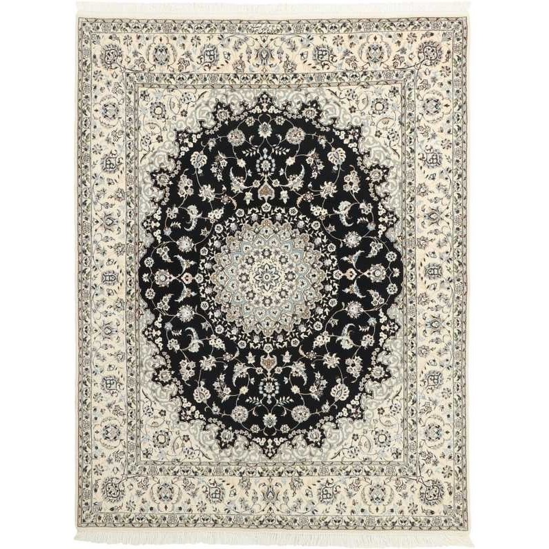 tappeto persia nain extra fine seta cm 158x203 