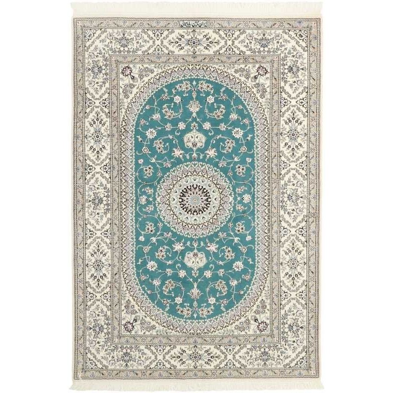 tappeto persia nain extra fine seta cm 129x187 