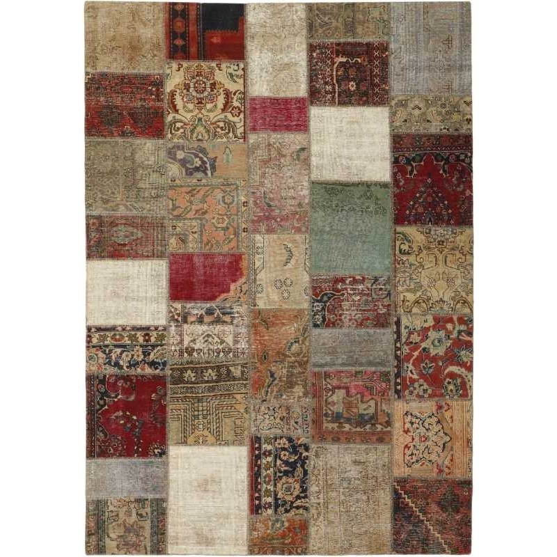 tappeto persia vintage patchwork cm 203x299 