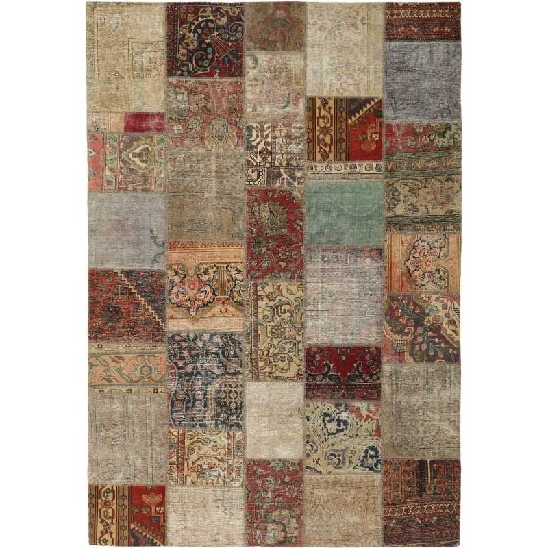 tappeto persia vintage patchwork cm 205x297 