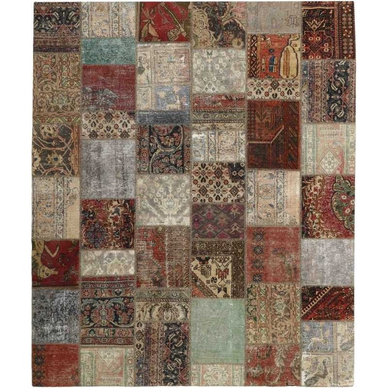 tappeto persia vintage patchwork cm 254x300 