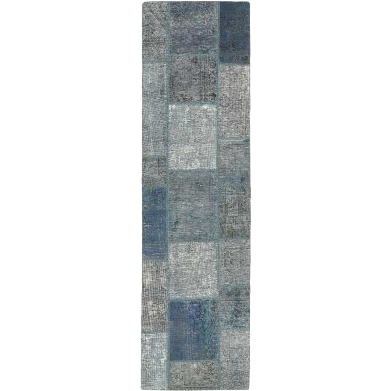 tappeto persia vintage patchwork cm 70x252 
