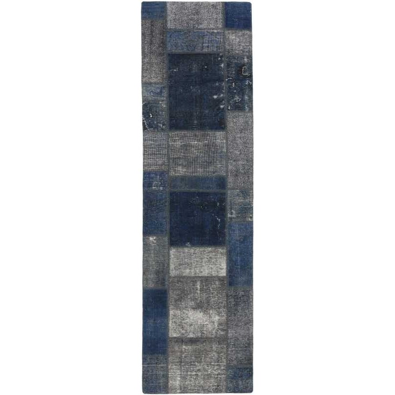 tappeto persia vintage patchwork cm 80x302 
