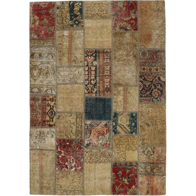 tappeto persia vintage patchwork cm 140x200 