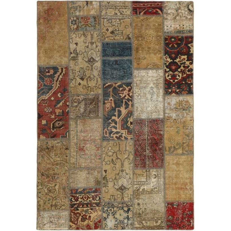 tappeto persia vintage patchwork cm 138x200 