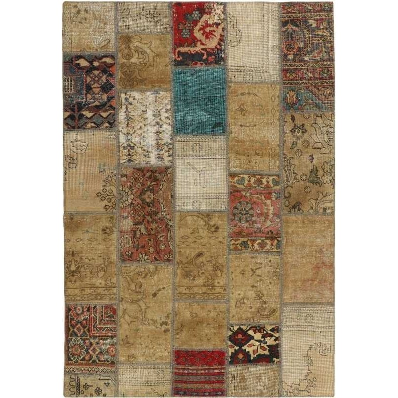 tappeto persia vintage patchwork cm 138x202 