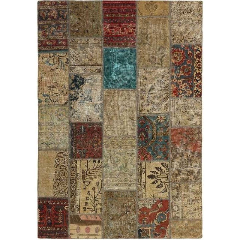 tappeto persia vintage patchwork cm 137x205 