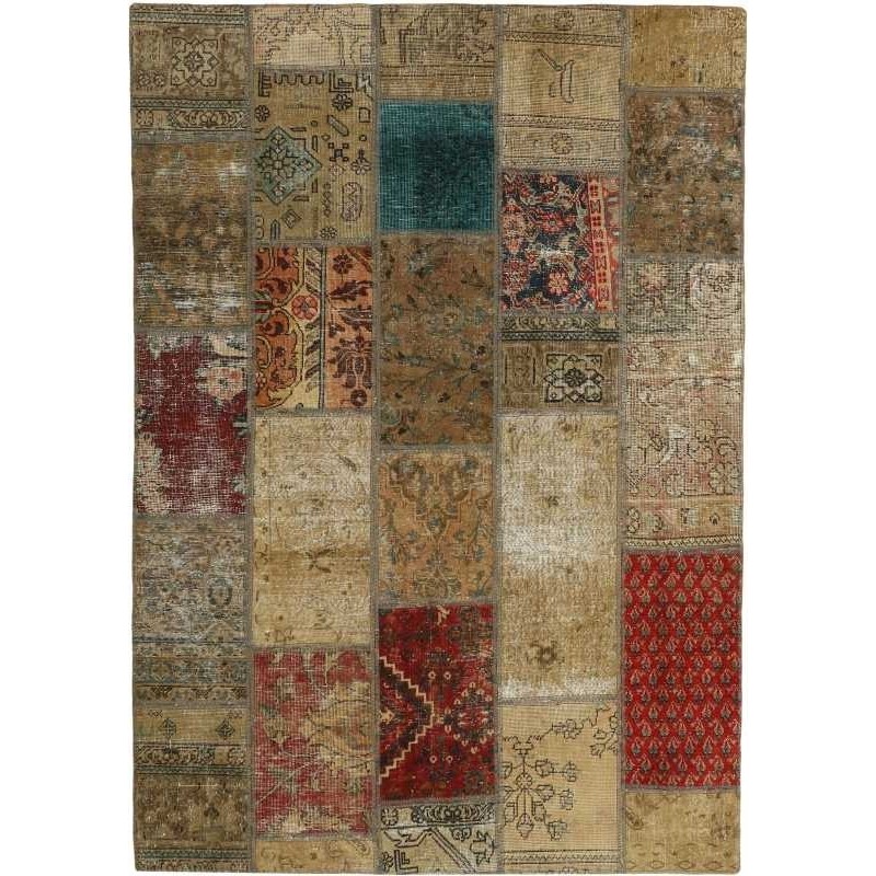 tappeto persia vintage patchwork cm 140x200 