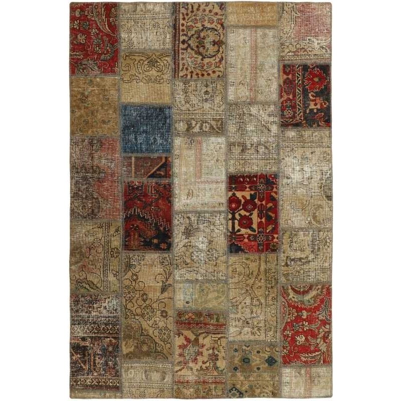 tappeto persia vintage patchwork cm 140x205 