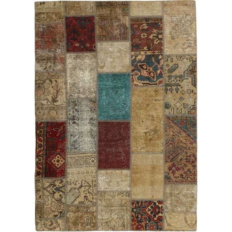 tappeto persia vintage patchwork cm 140x200 
