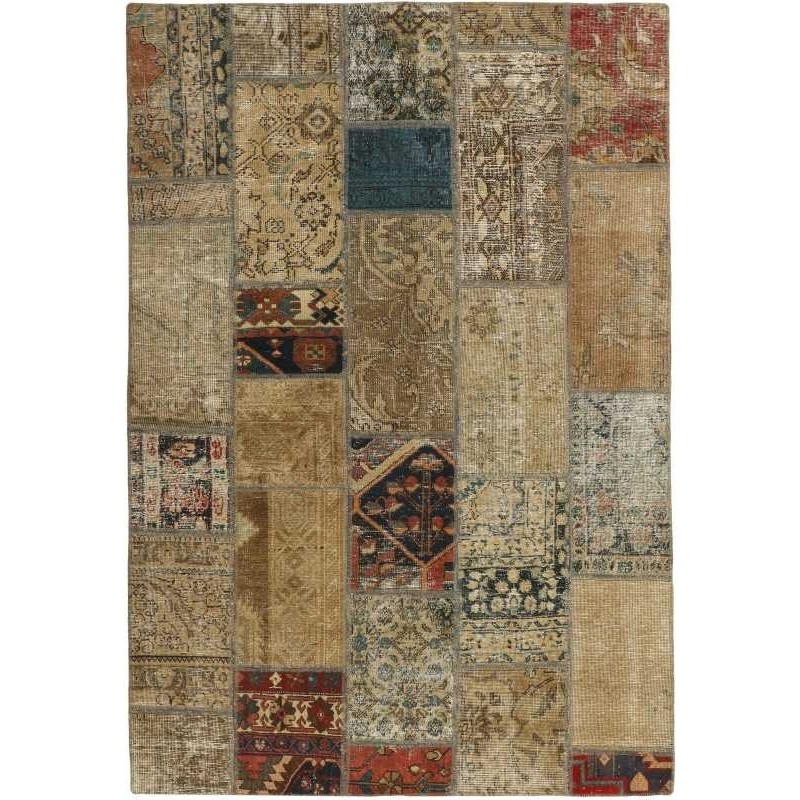 tappeto persia vintage patchwork cm 142x205 