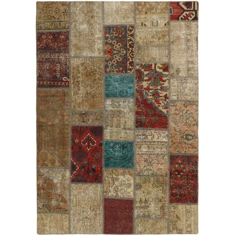 tappeto persia vintage patchwork cm 140x200 