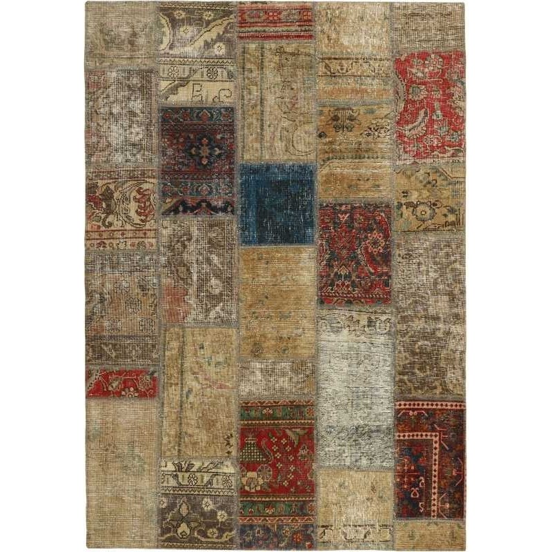 tappeto persia vintage patchwork cm 140x200 