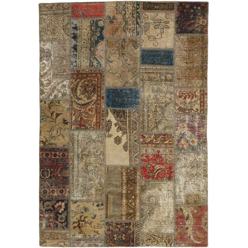 tappeto persia vintage patchwork cm 140x203 