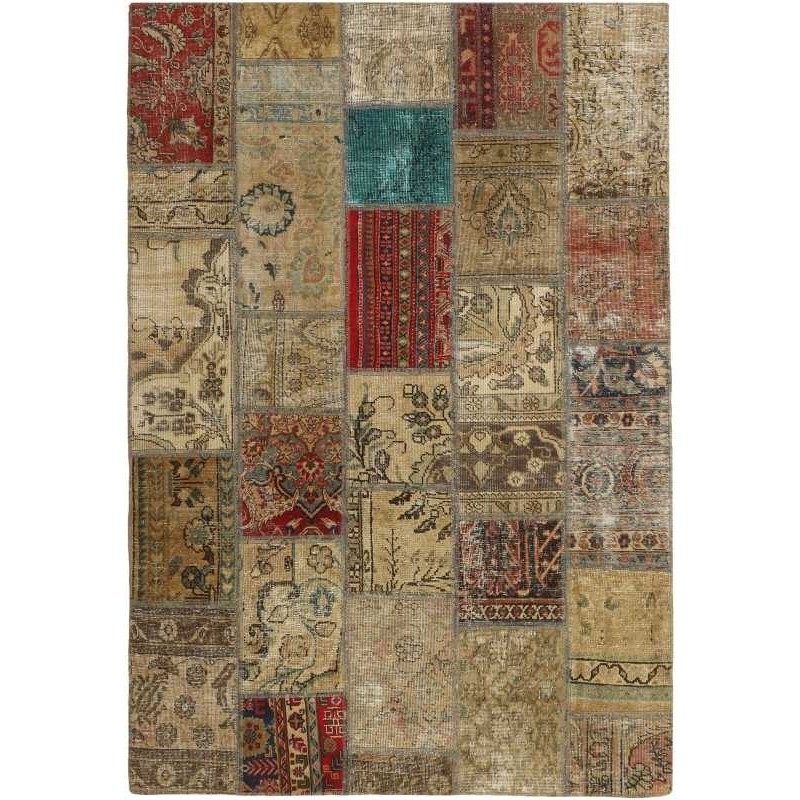 tappeto persia vintage patchwork cm 142x205 
