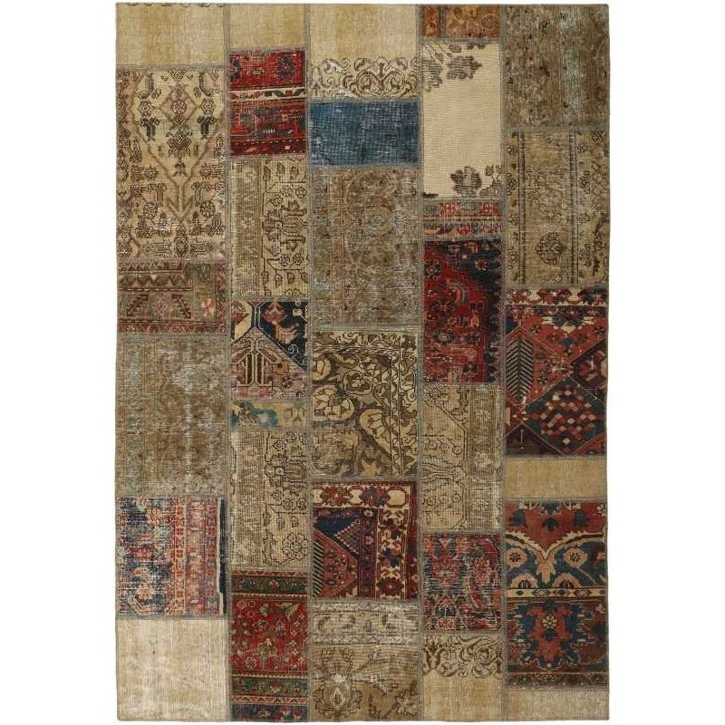 tappeto persia vintage patchwork cm 166x239 