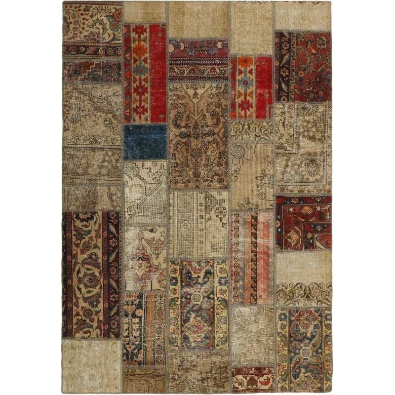 tappeto persia vintage patchwork cm 167x240 