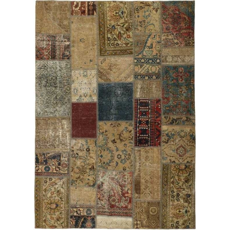 tappeto persia vintage patchwork cm 170x240 