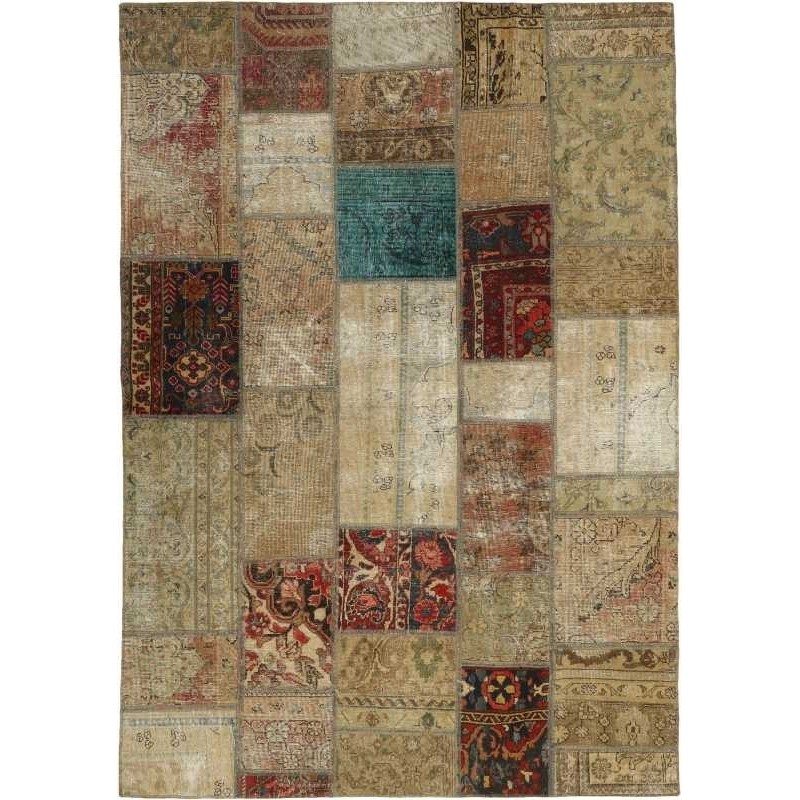 tappeto persia vintage patchwork cm 170x239 
