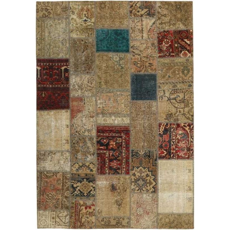tappeto persia vintage patchwork cm 170x240 