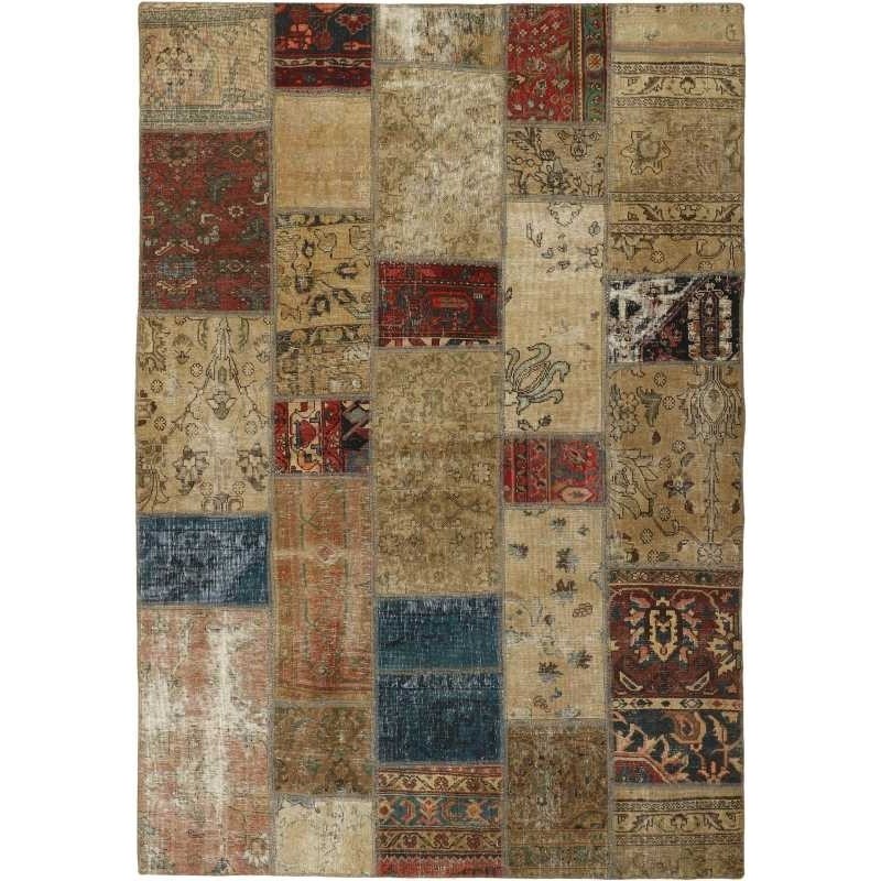 tappeto persia vintage patchwork cm 167x240 