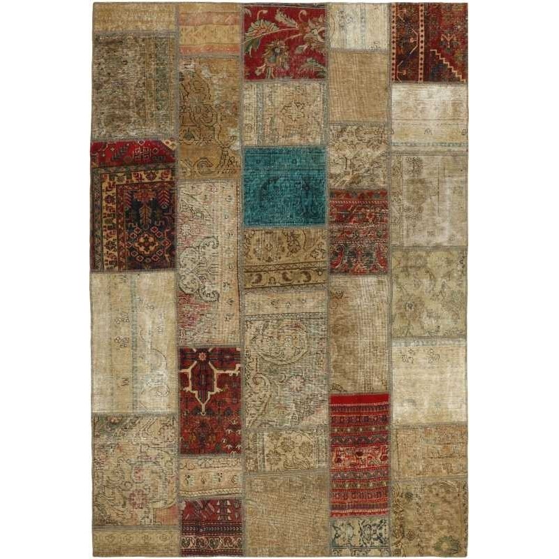 tappeto persia vintage patchwork cm 165x240 