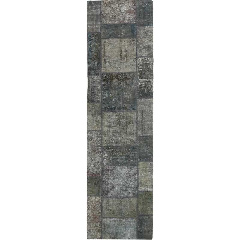 tappeto persia vintage patchwork cm 81x298 