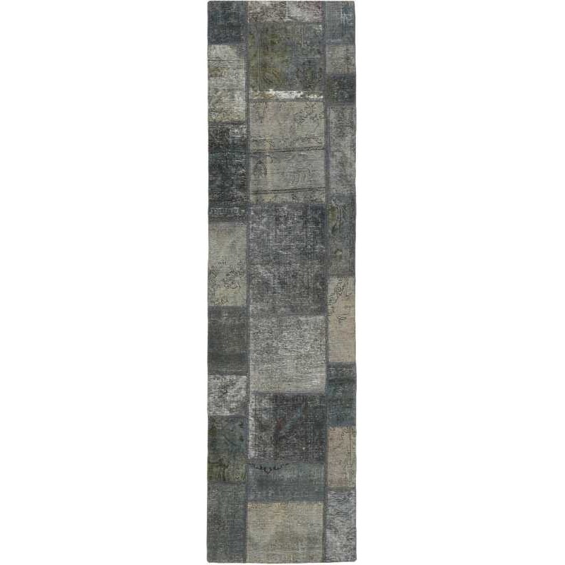tappeto persia vintage patchwork cm 81x300 
