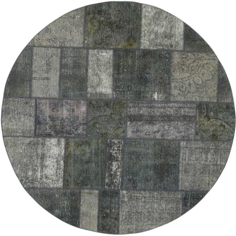 tappeto persia vintage patchwork cm 200x200 