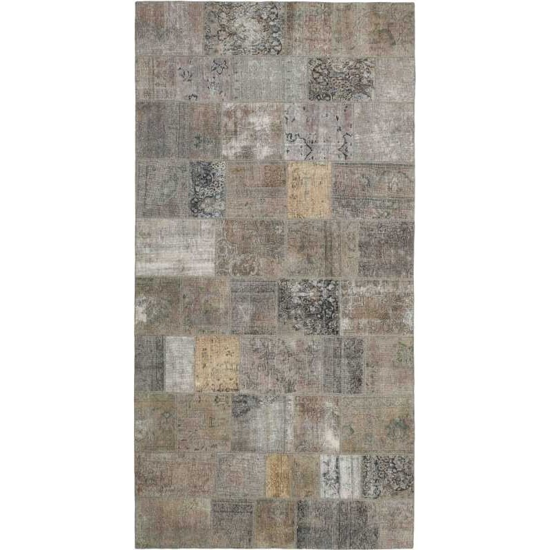 tappeto persia vintage patchwork cm 202x401 