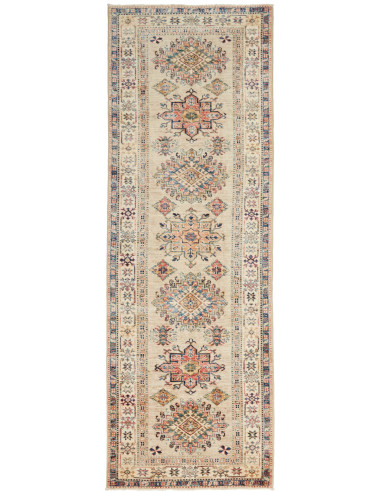 Kazak Fine Pakistan abbronzatura e argento 83x257
